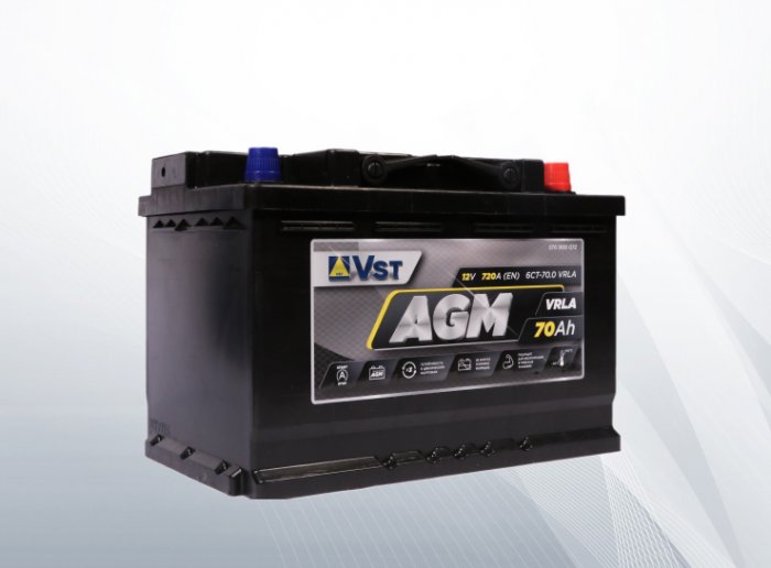 Новинка в ассортименте - аккумуляторные батареи VST AGM